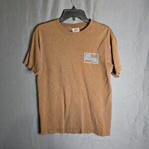 Vintage 2000s Dave Matthews and Friends Tour T shirt Size Medium Brown